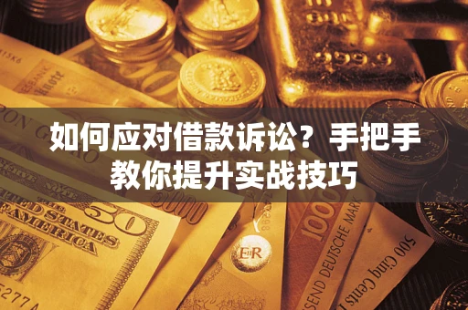 武汉如何应对借款诉讼？手把手教你提升实战技巧