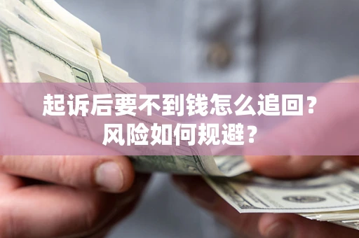 武汉起诉后要不到钱怎么追回？风险如何规避？