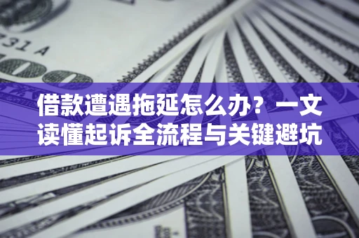 武汉借款遭遇拖延怎么办？一文读懂起诉全流程与关键避坑指南